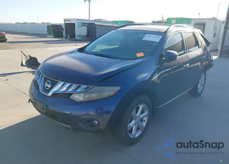 2009 Nissan Murano Sl from USA, damaged, VIN JN8AZ18U29W003052